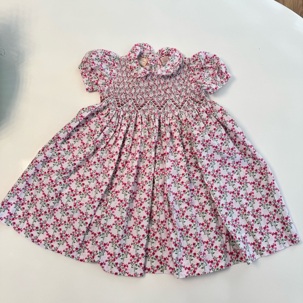 Carriage Boutique Pink Floral Dress